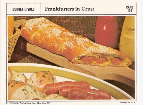 Frankfurters in Crust