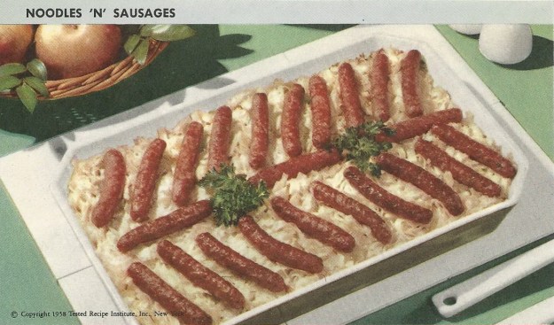 noodeles-sausages