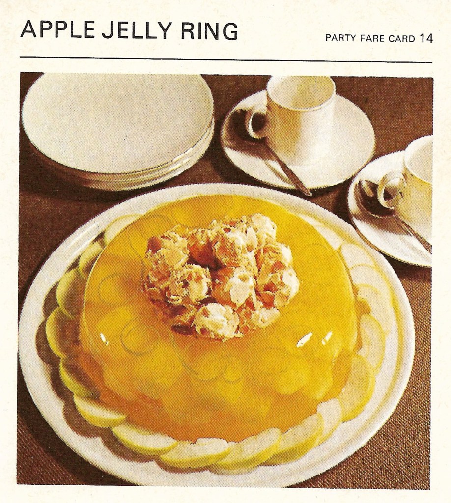Apple Jelly Ring | Vintage Recipe Cards
