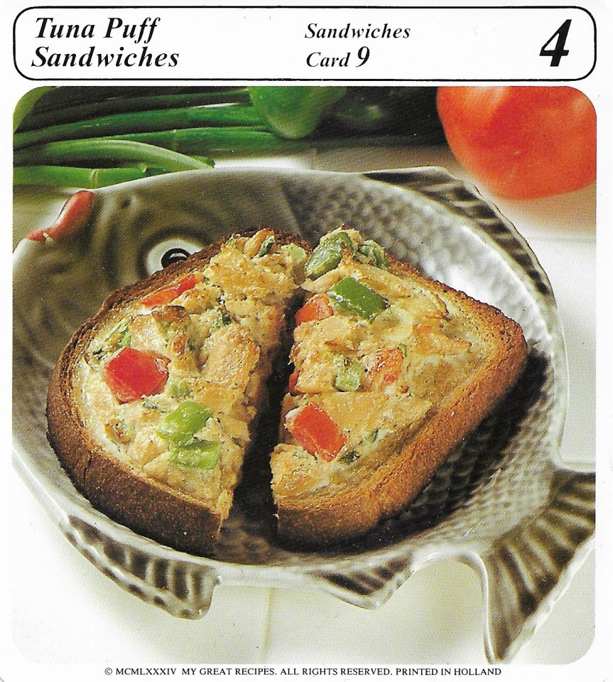 Tuna Puff Sandwiches